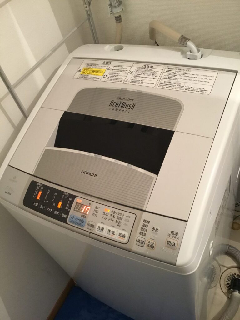HITACHI10kg洗濯機 BW-KSV100C 2018年式分解クリーニング